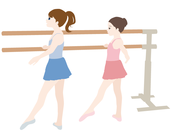 レッスン中の子どもたち