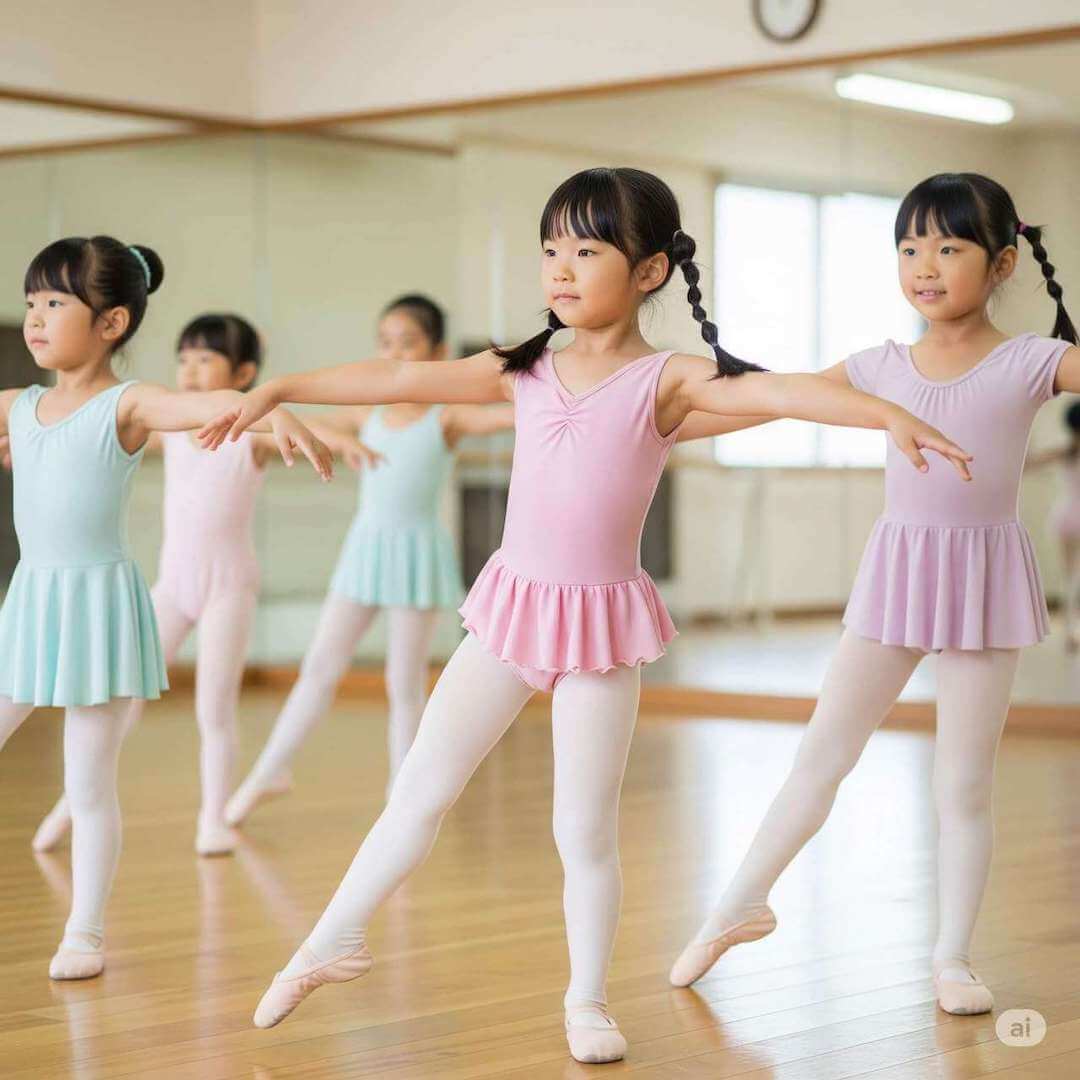 体験レッスン受講生の女の子